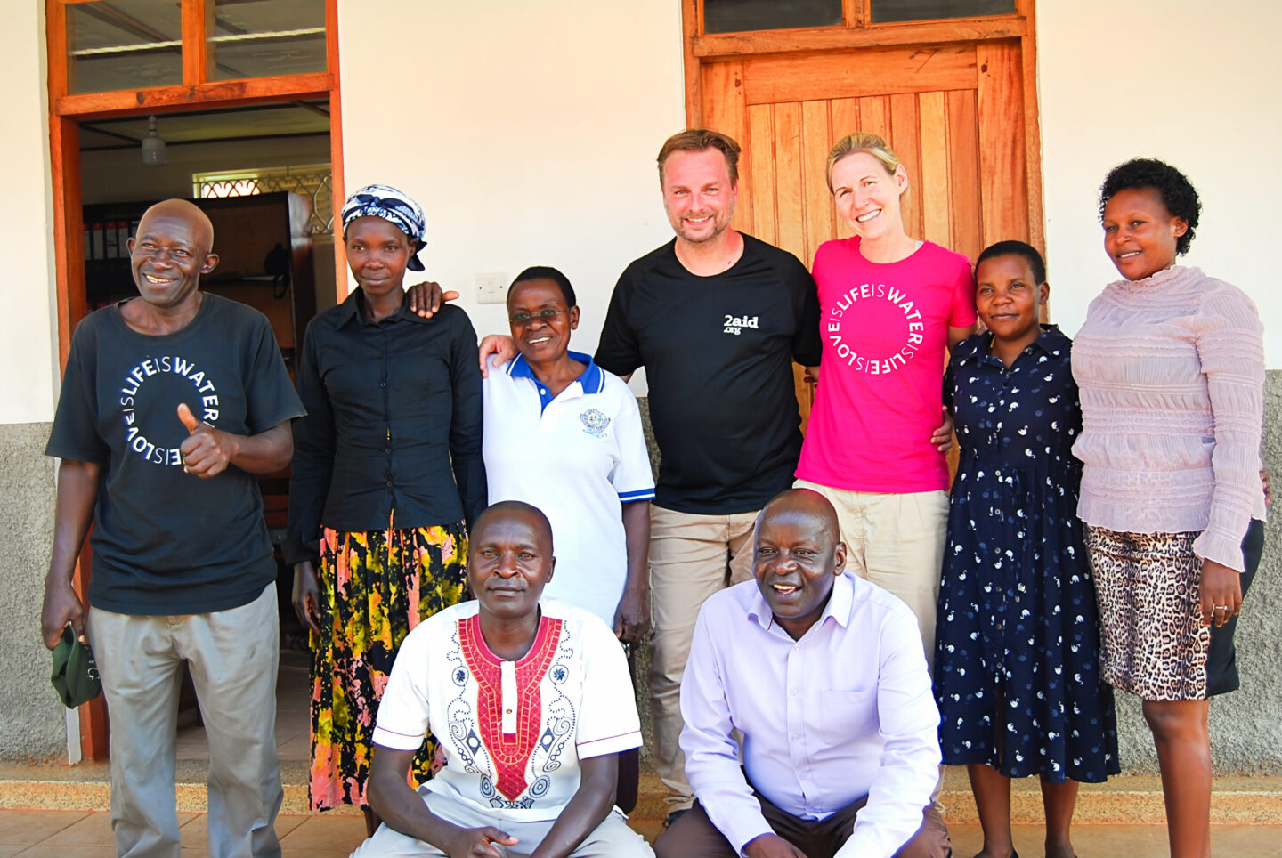 Das Team von Emesco mit Jill und Matt.